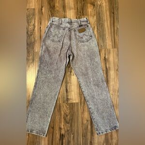 Vintage Purple Acid Wash Wranglers